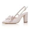Fiarucci Bridal Tamsin Bruidsschoenen -Ginger Ray || Floris van Bommel || Revitalash Verkoop tamsin champagne plisse 1