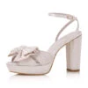 Fiarucci Bridal Trellis Bruidsschoenen -Ginger Ray || Floris van Bommel || Revitalash Verkoop trellis champagne plisse 1