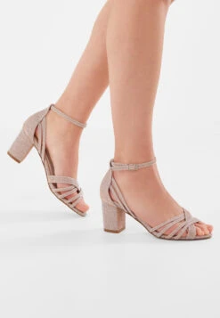 Rainbow Club Jayne Bruidsschoenen Roze -Ginger Ray || Floris van Bommel || Revitalash Verkoop yayne rose mettalic