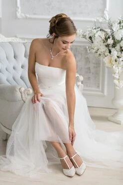 G. Westerleigh Zara Ivory Bruidsschoenen -Ginger Ray || Floris van Bommel || Revitalash Verkoop zara ivory 6